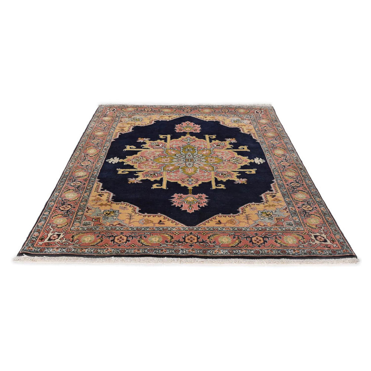 Perski dywan - Nomadyczny - 218 x 150 cm - ciemnoniebieski