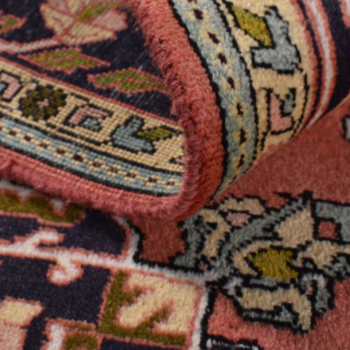 Perski dywan - Nomadyczny - 202 x 142 cm - jasna czerwień