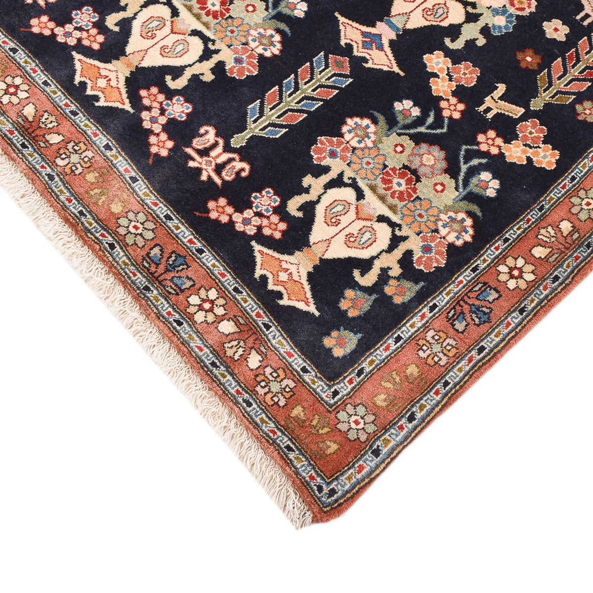 Perski dywan - Nomadyczny - 173 x 114 cm - ciemnoniebieski