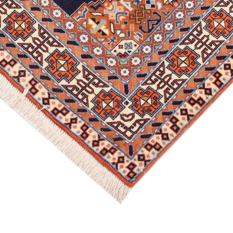 Dywan perski - Tabriz - Królewski - 142 x 100 cm - ciemnoniebieski