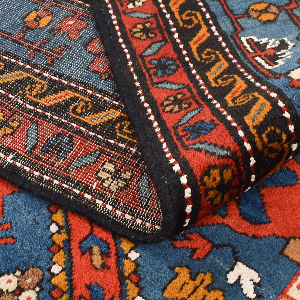 Perski dywan - Nomadyczny - 222 x 132 cm - wielokolorowy