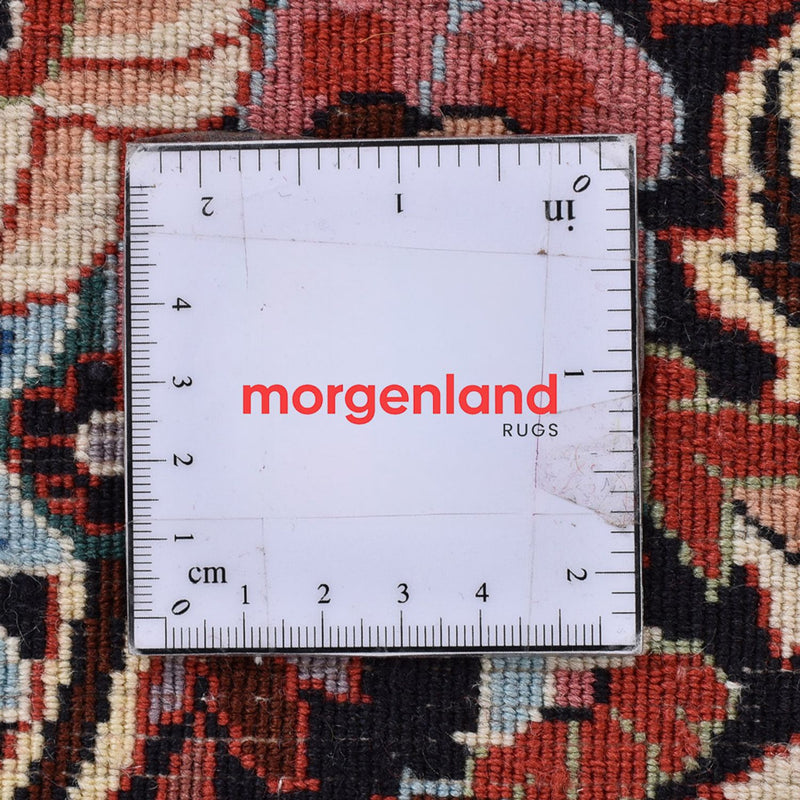 Dywan perski - Bijar okrągły  - 400 x 400 cm - rdza