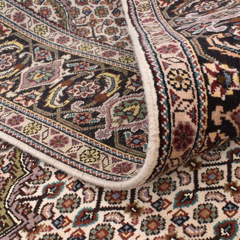 Dywan perski - Tabriz - Królewski kwadratowy  - 212 x 200 cm - brązowy