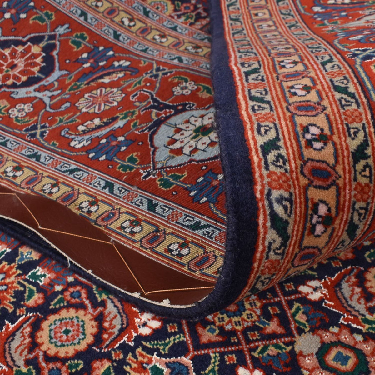 Dywan perski - Tabriz - Królewski - 295 x 200 cm - rdza