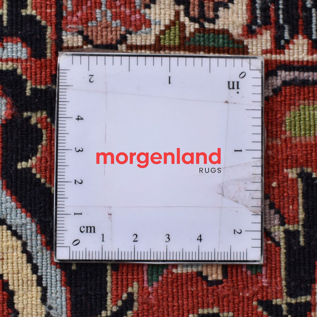 Dywan perski - Bijar kwadratowy  - 302 x 300 cm - rdza