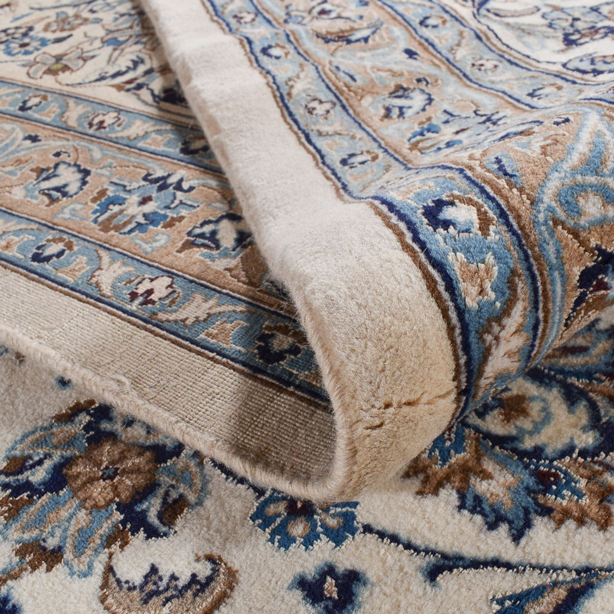 Dywan perski - Nain - Królewski - 582 x 386 cm - szary