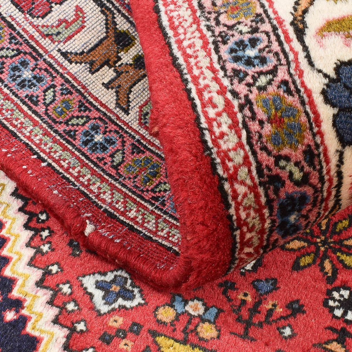 Perski dywan - Nomadyczny - 147 x 98 cm - czerwony