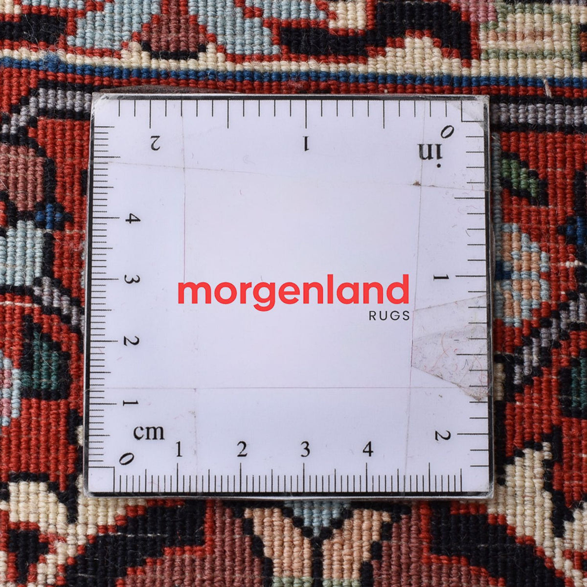 Dywan perski - Bijar kwadratowy  - 306 x 304 cm - rdza