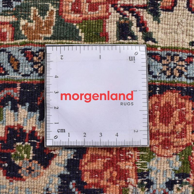 Biegacz Dywan perski - Bijar - 196 x 82 cm - kremowy