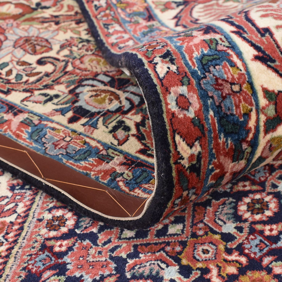 Dywan perski - Bijar - 378 x 307 cm - terakota