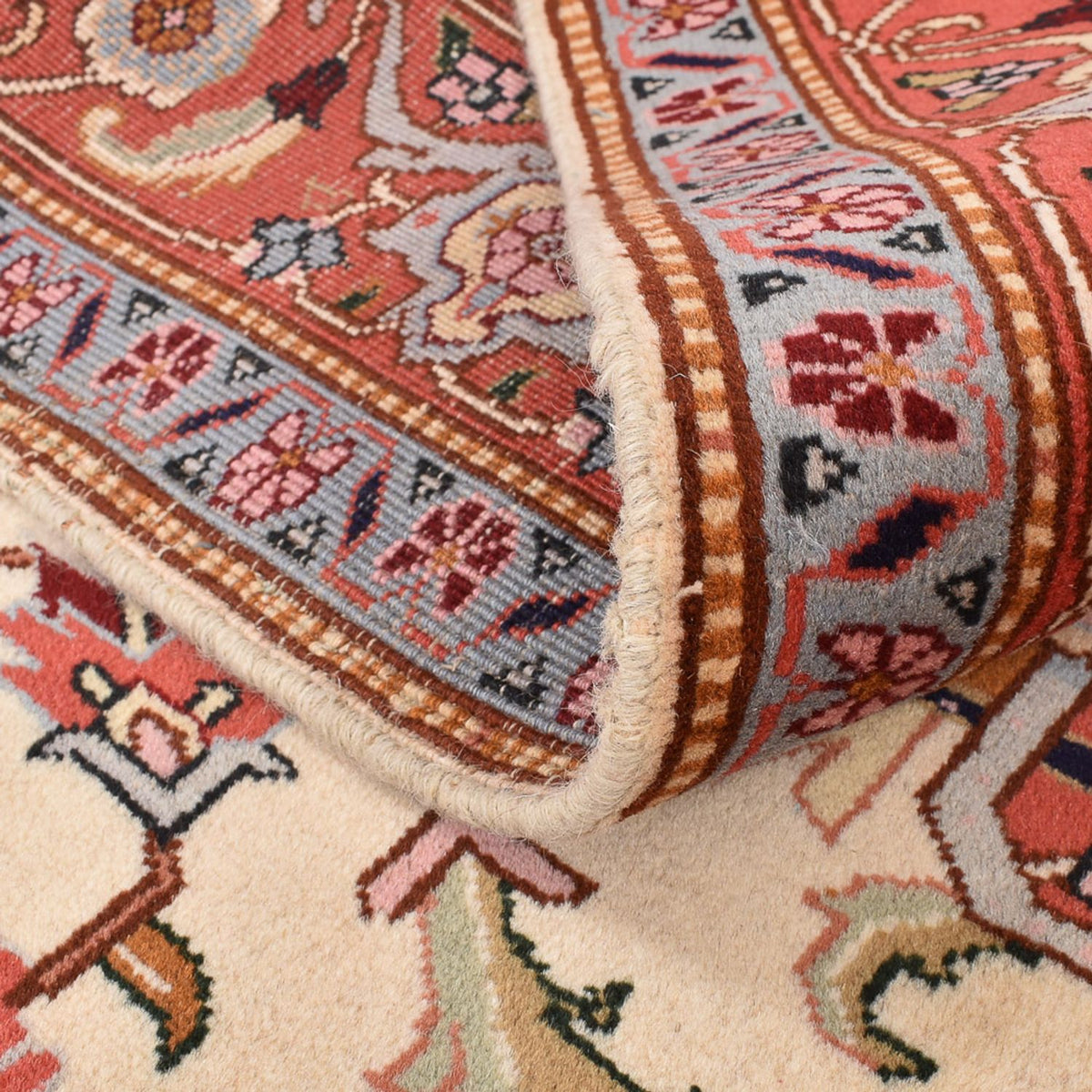 Perski dywan - Nomadyczny kwadratowy  - 200 x 200 cm - kremowy