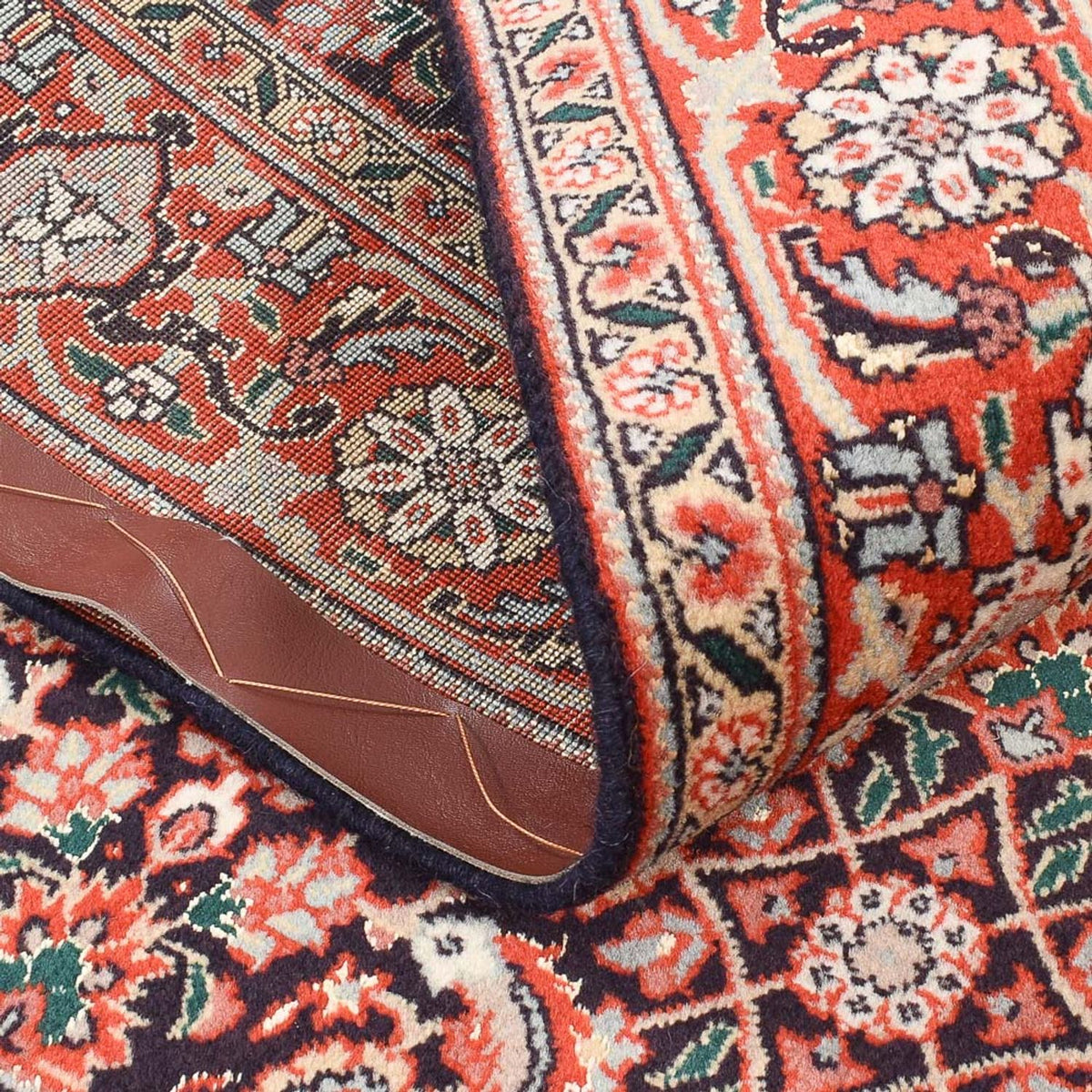 Dywan perski - Tabriz - Królewski - 153 x 103 cm - rdza