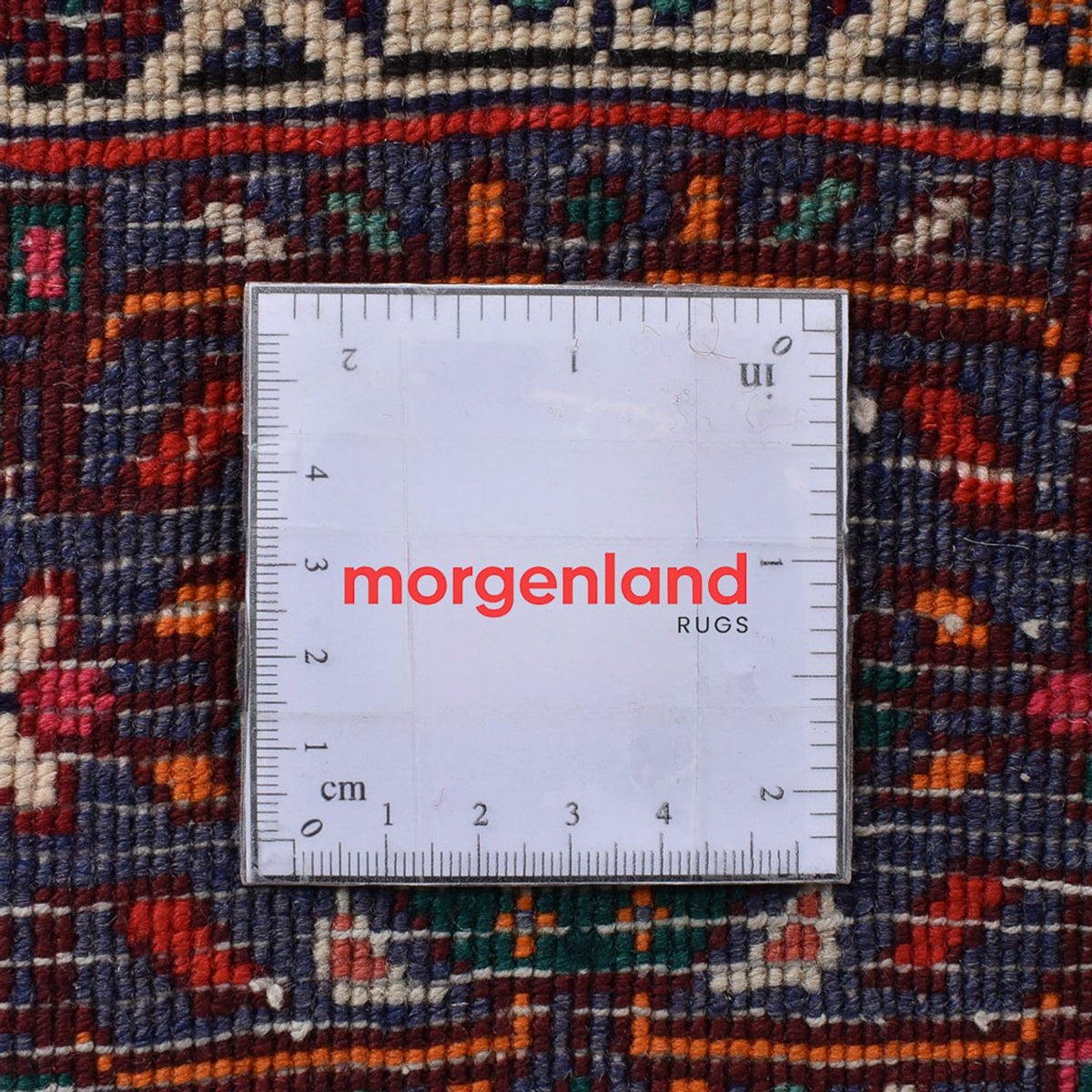 Perski dywan - Nomadyczny - 208 x 135 cm - czerwony