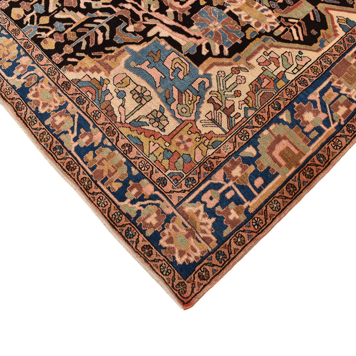 Perski dywan - Nomadyczny kwadratowy  - 206 x 203 cm - wielokolorowy