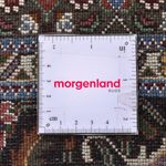 Dywan perski - Tabriz - Królewski kwadratowy  - 200 x 200 cm - brązowy