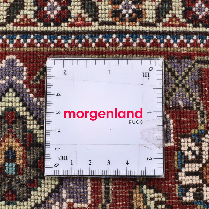 Dywan perski - Tabriz - Królewski kwadratowy  - 204 x 198 cm - jasnobrązowy