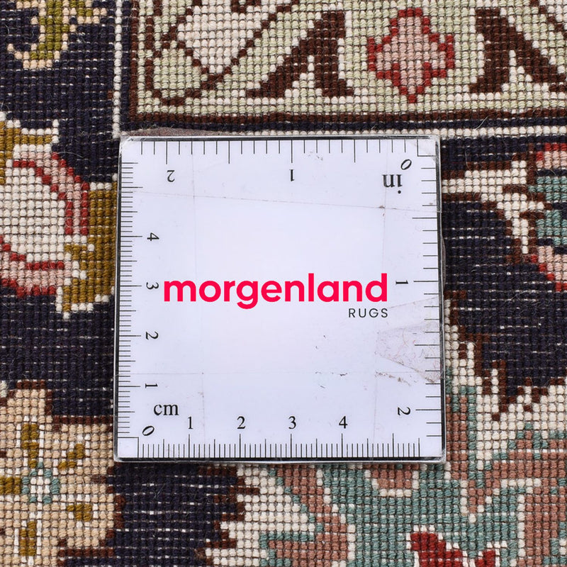 Dywan perski - Tabriz - Królewski kwadratowy  - 204 x 200 cm - czerwony