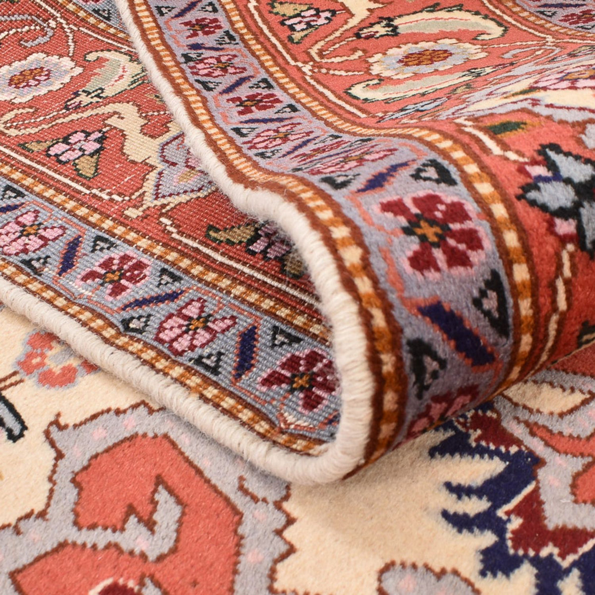 Perski dywan - Nomadyczny kwadratowy  - 218 x 200 cm - kremowy