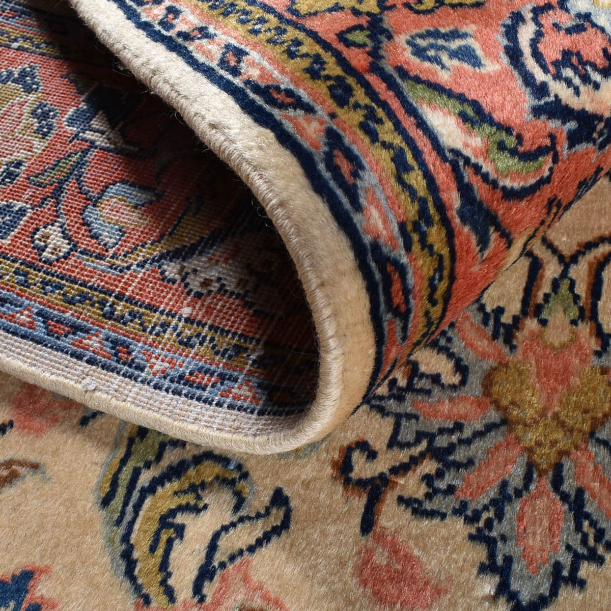 Dywan perski - Klasyczny - 208 x 136 cm - piaskowy