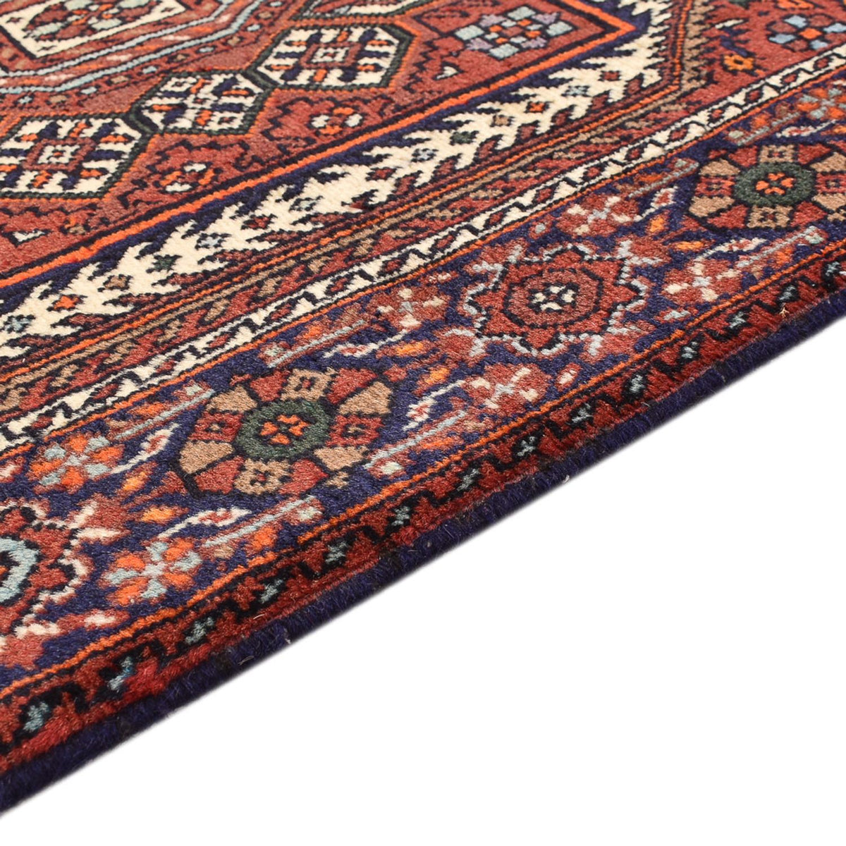 Perski dywan - Nomadyczny - 117 x 73 cm - terakota