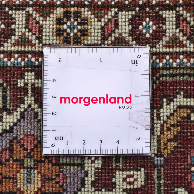 Dywan perski - Tabriz - Królewski kwadratowy  - 205 x 201 cm - jasnobrązowy