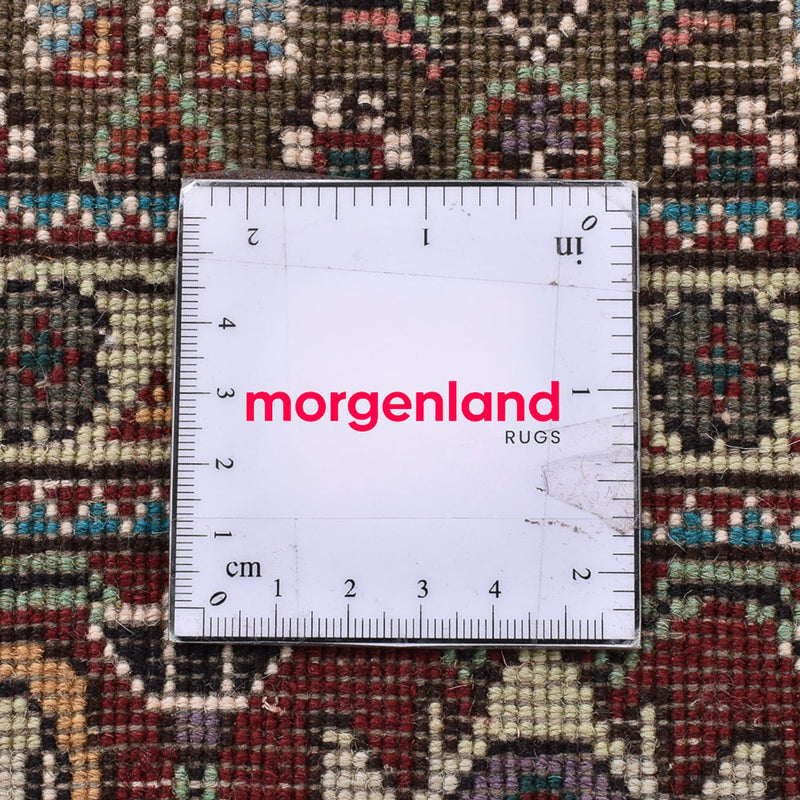 Dywan perski - Tabriz - Królewski kwadratowy  - 199 x 198 cm - jasnobrązowy