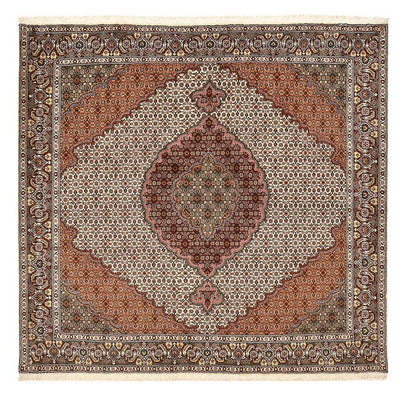Dywan perski - Tabriz - Królewski kwadratowy  - 203 x 199 cm - wielokolorowy