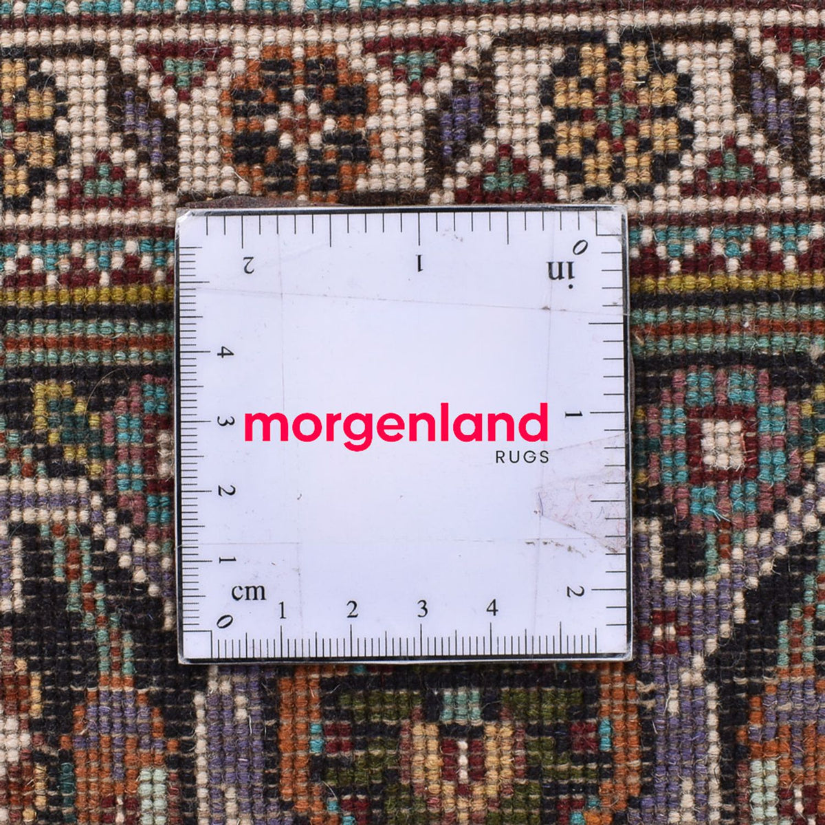 Dywan perski - Tabriz - Królewski kwadratowy  - 200 x 197 cm - brązowy