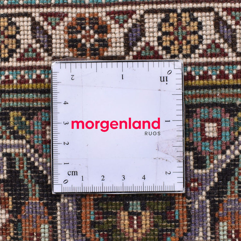 Dywan perski - Tabriz - Królewski kwadratowy  - 200 x 197 cm - brązowy