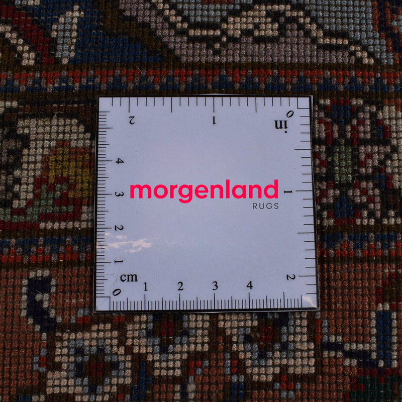 Dywan perski - Tabriz - Królewski - 308 x 201 cm - ciemnoniebieski