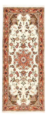 Biegacz Dywan perski - Tabriz - Królewski - 205 x 82 cm - wielokolorowy