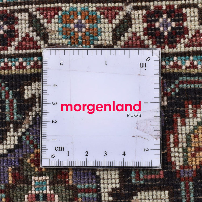 Dywan perski - Tabriz - Królewski kwadratowy  - 200 x 197 cm - jasnobrązowy