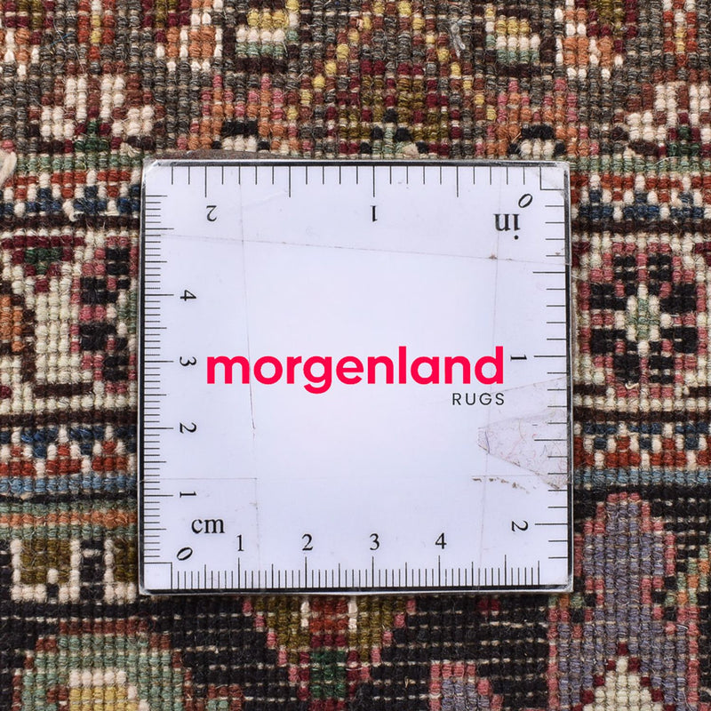 Dywan perski - Tabriz - Królewski kwadratowy  - 198 x 194 cm - jasnobrązowy