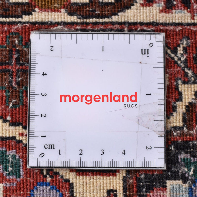 Dywan perski - Bijar kwadratowy  - 303 x 293 cm - rdza