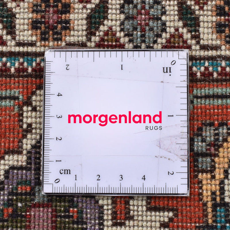 Dywan perski - Tabriz - Królewski kwadratowy  - 212 x 201 cm - jasnobrązowy