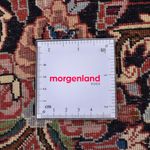 Dywan perski - Bijar okrągły  - 300 x 300 cm - rdza