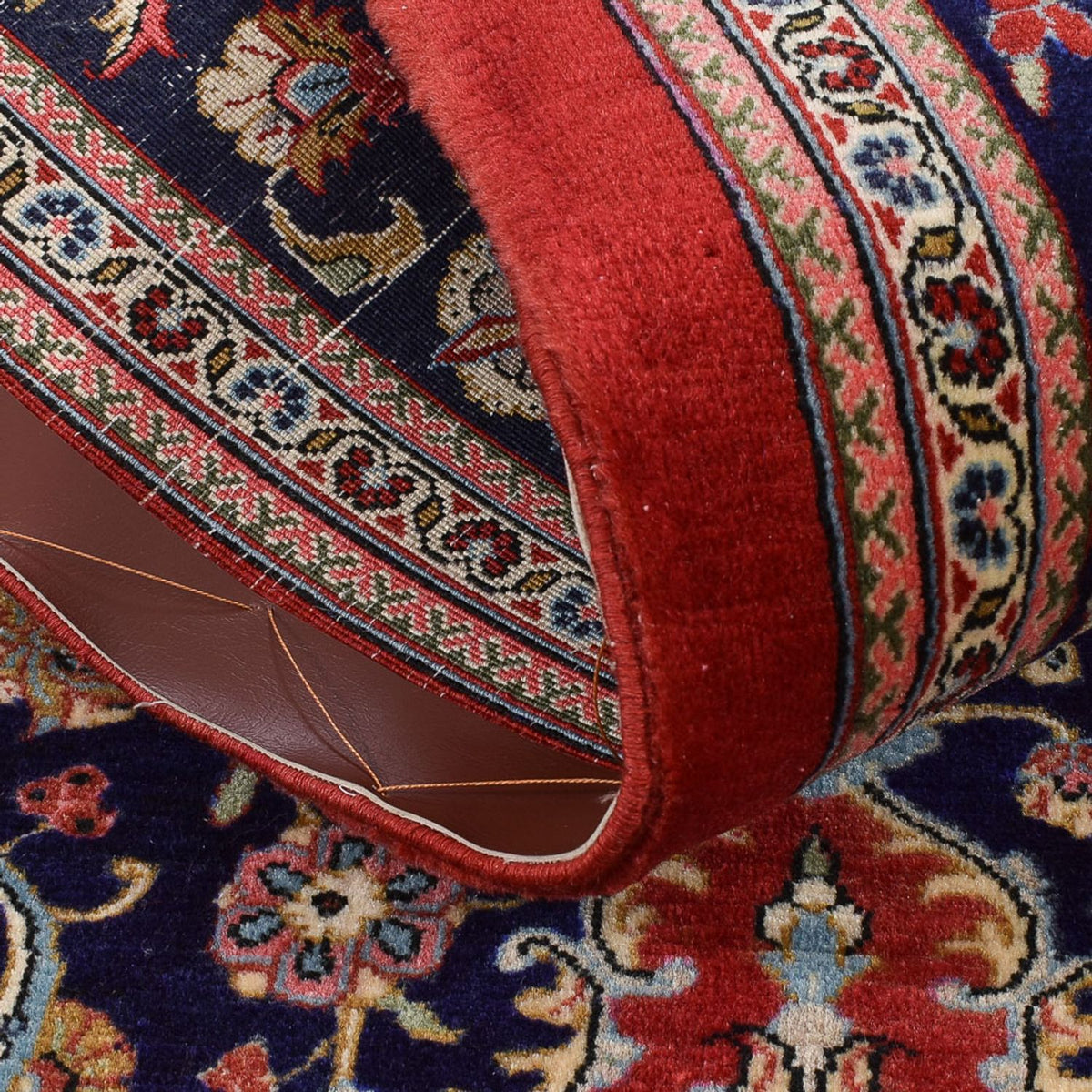 Biegacz Perski dywan - Ghom - Królewski - 197 x 79 cm - wielokolorowy