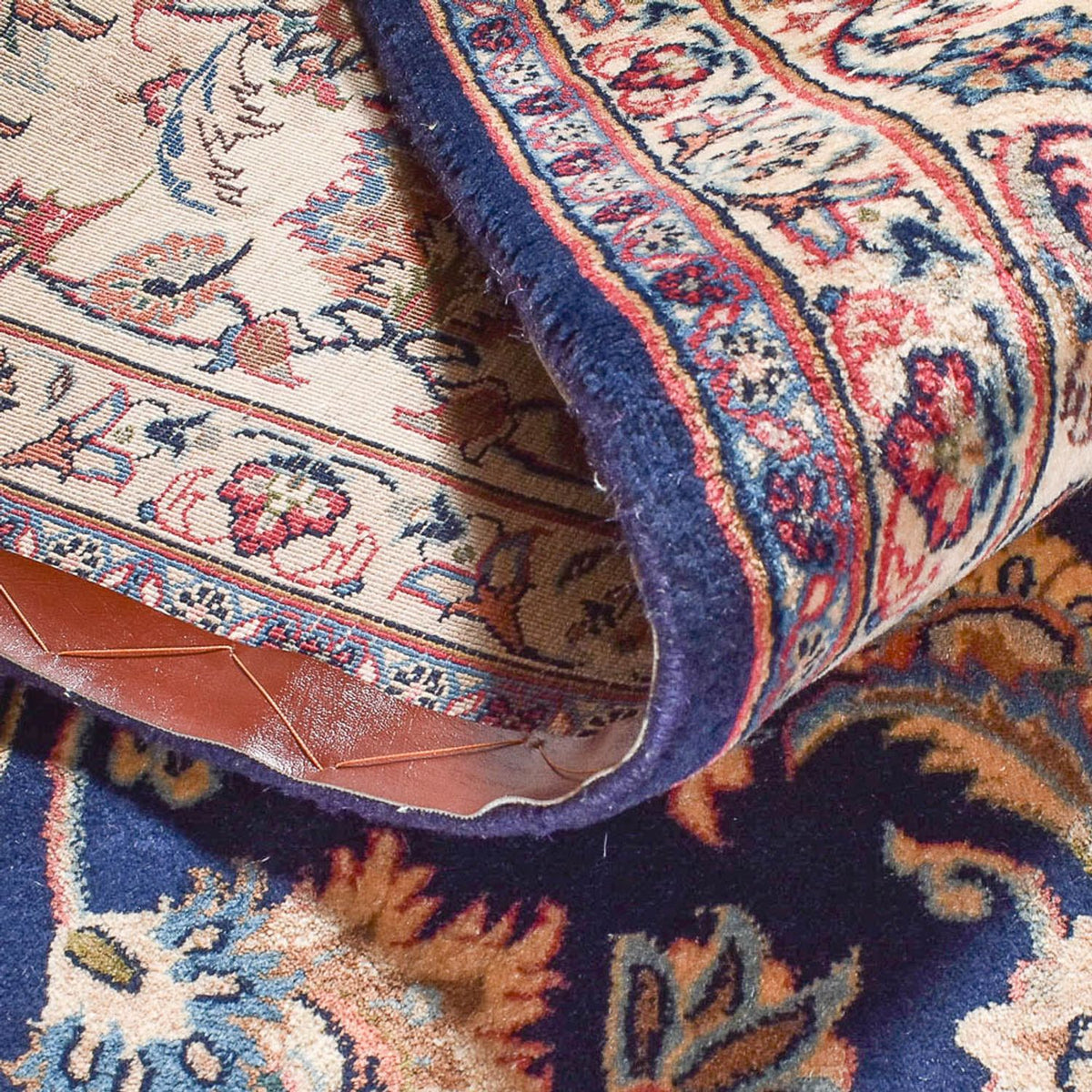 Dywan perski - Klasyczny - 342 x 243 cm - ciemnoniebieski