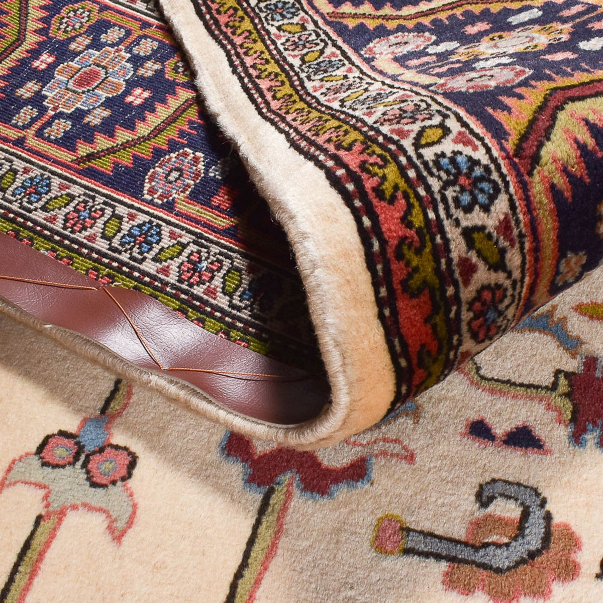 Perski dywan - Nomadyczny - 306 x 202 cm - kremowy