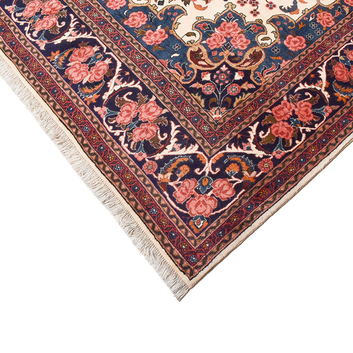 Dywan perski - Bijar - 306 x 200 cm - kremowy