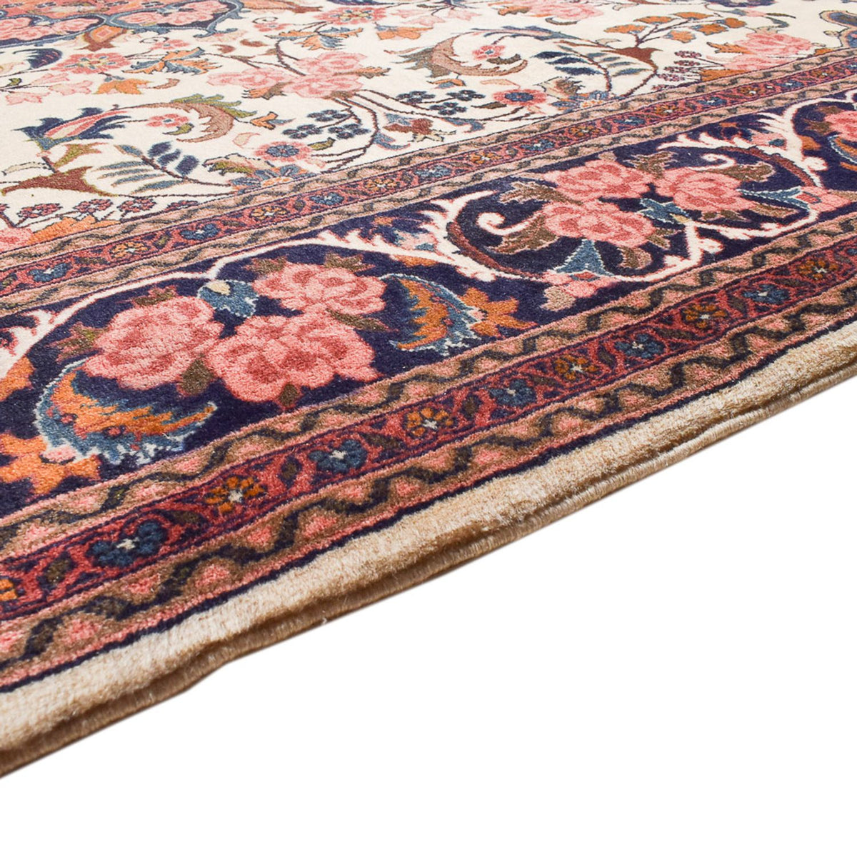 Dywan perski - Bijar - 306 x 200 cm - kremowy