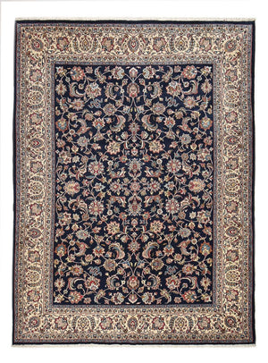 Dywan perski - Klasyczny - 335 x 245 cm - ciemnoniebieski