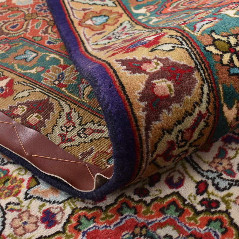 Dywan perski - Tabriz - Królewski - 389 x 305 cm - fioletowy