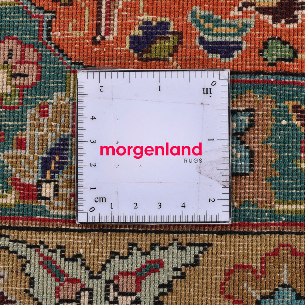 Dywan perski - Tabriz - Królewski - 389 x 305 cm - fioletowy