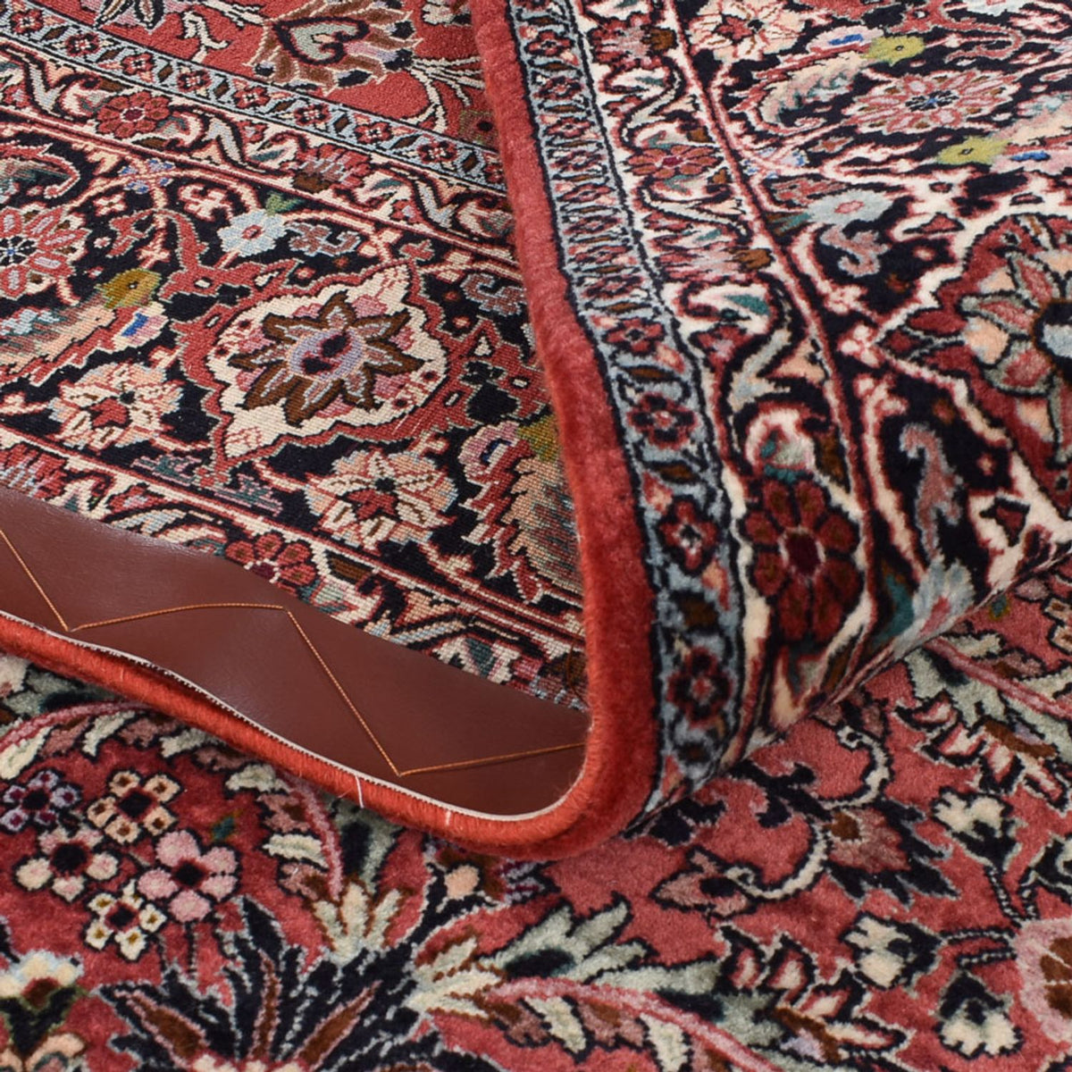 Dywan perski - Bijar - 290 x 206 cm - jasna czerwień