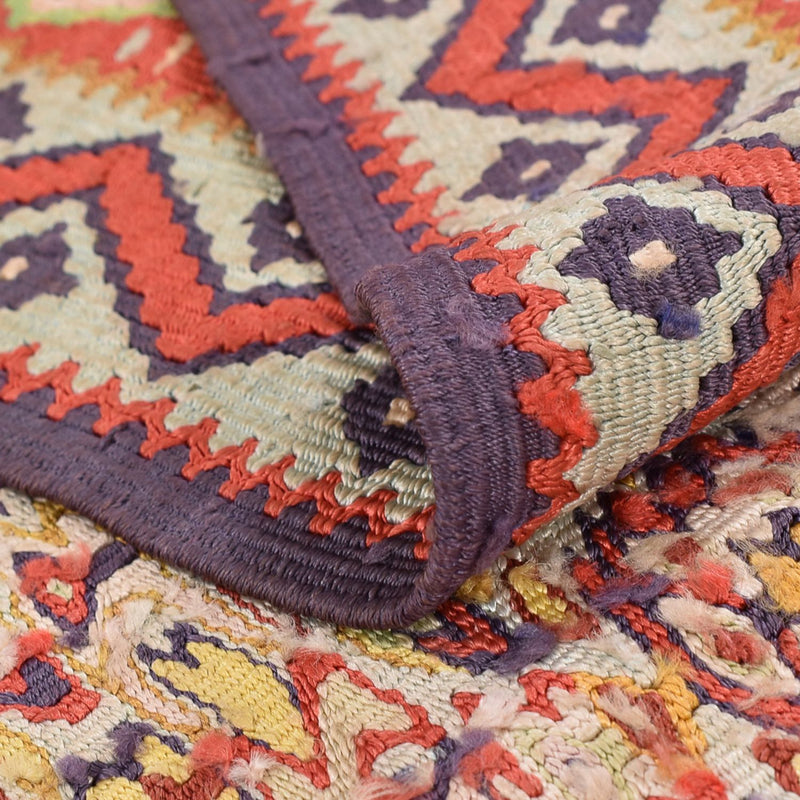 Dywan Kelim - Orientalny - 262 x 157 cm - ciemny beż