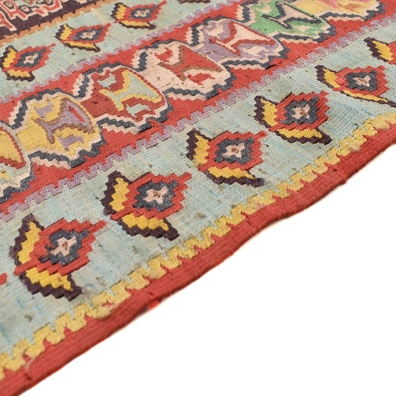 Dywan Kelim - Orientalny - 265 x 156 cm - czerwony