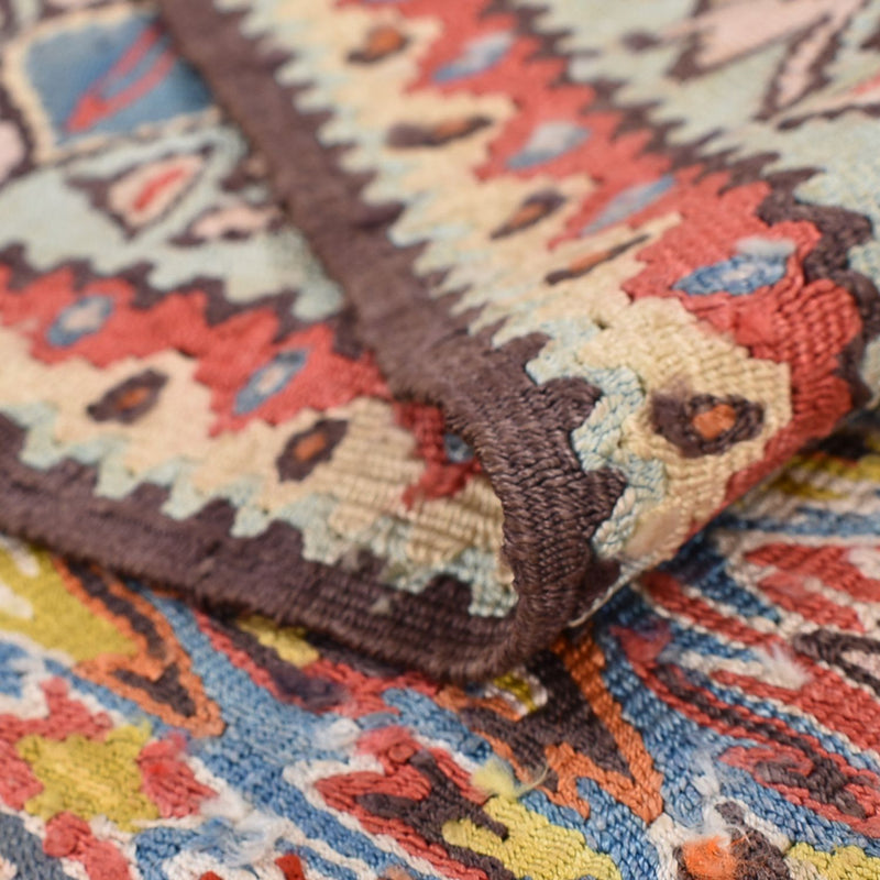 Dywan Kelim - Orientalny - 260 x 160 cm - jasnobrązowy