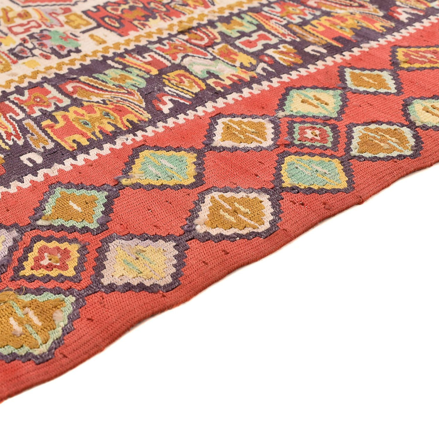 Jedwabny kilim Dywan 255x165cm