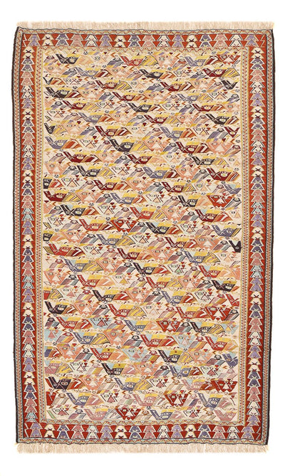 Jedwabny kilim Dywan 160x255cm